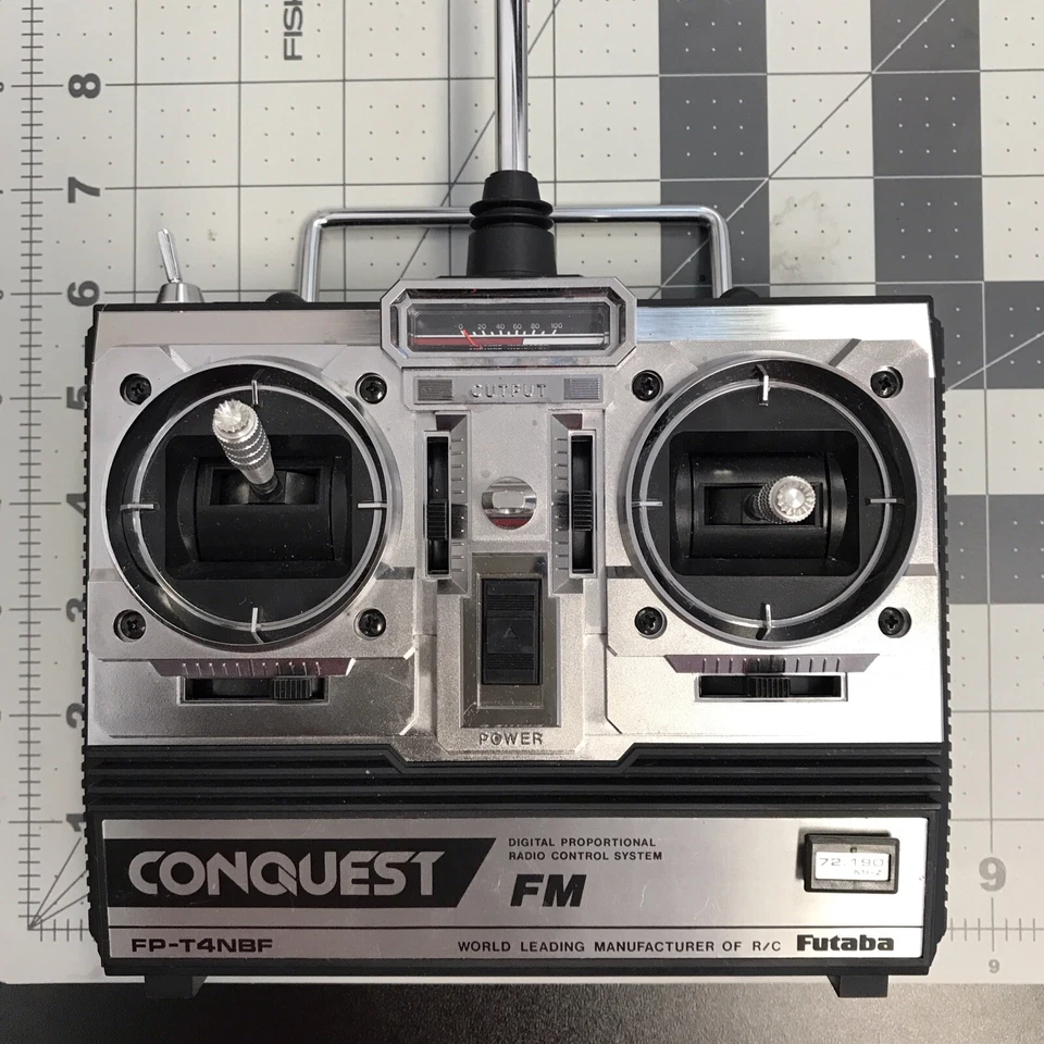 Vintage Old Radio Control Transmitter Futaba Conquest - Image 1 of 4