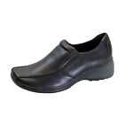 ?? 24 HOUR COMFORT Malia Wide Width Casual Leather Slip-On Shoes ??