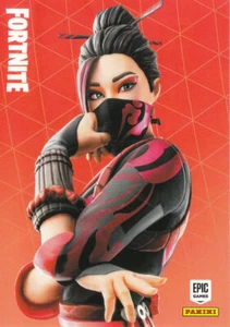 Fortnite Red Jade Skin Trading Card # 28 Series 2 atuendo inusual - Imagen 1 de 2