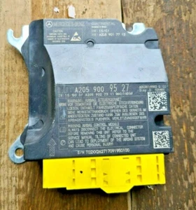 MERCEDES BENZ W205 2016 C CLASS AMG C63 A2059009527 AIRBAG SRS CONTROL UNIT - Picture 1 of 2