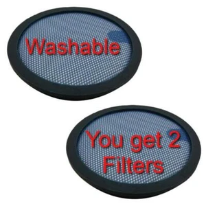 2 Washable Dyson DC-17 All Floors Absolute Animal Upright Vacuum Motor Filters - Picture 1 of 3