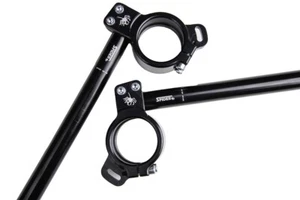 SPIDER CLIP ON HANDLEBARS Yamaha YZF-R6 2017-2024 42mm Offset | ø50mm Fork Di... - Picture 1 of 5