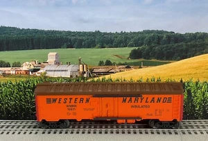 Lionel - Western Maryland - Reefer Boxcar - O Gauge 6-19511 - Picture 1 of 11
