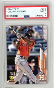 YORDAN ALVAREZ 2020 Topps ROOKIE PSA 10 GEM MINT #276 RC - Picture 1 of 4