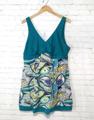 Summer Mae Women's Plus Size 5X One Piece Swimsuit  - Image 1 of 4