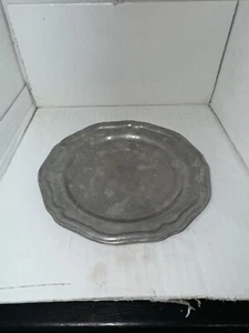 Vintage RWP Wilton Columbia Pa. Zinn Teller 7" Landhaus - Bild 1 von 5