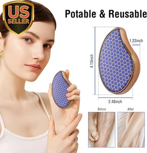 Glass Foot File Callus Remover:  Nano Glass Heel Scraper for Feet Shower Foot... - Picture 1 of 8