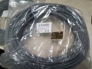 Sloan LED 400299-1200 18 AWG 2-Wire Jacketed LED Cable; 100 ft, Gray - Picture 1 of 3
