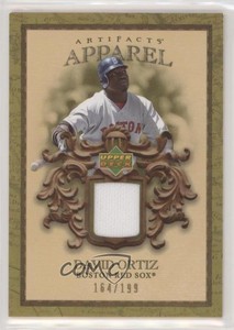 2007 Upper Deck Artifacts MLB Apparel /199 David Ortiz #MLB-DO HOF