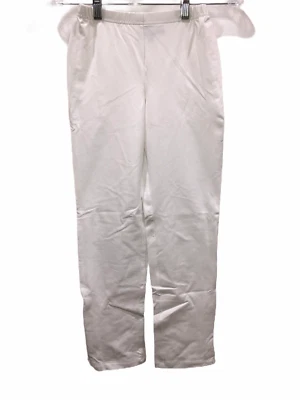 Pantalones Convertibles Mujer con Control Petite con Detalle de Cremallera Blanco Talla PXXS Foto 1 de 2