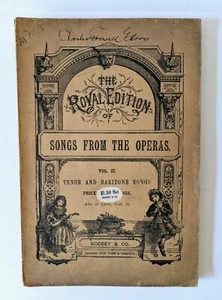 Vintage Boosey & Co Songs From The Operas Volume 2 Tenor And Baritone - Picture 1 of 6