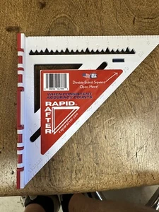 Rapid Sparren 7 Zoll L X 1 Zoll H Styropor Speed Square - Bild 1 von 2