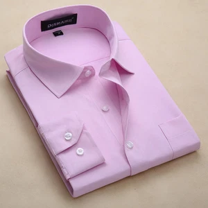 New Men's Business Casual Luxury Shirts Long Sleeves Formal Camisas MT305 - Picture 1 of 11