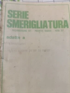 AUTOBIANCHI A112 ABARTH 70HP 2 SERIE SMERIGLIATURA CON GUARNIZIONE TESTATA - Imagen 1 de 2