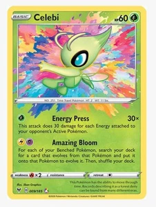 Holo Celebi 009/185 Amazing Rare Vivid Voltage Pokemon TCG - Bild 1 von 1