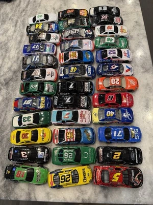 Racing Champions NASCAR Series Race Cars Lot Of 36 Name Brands 1/64 Scale - Image 1 of 4