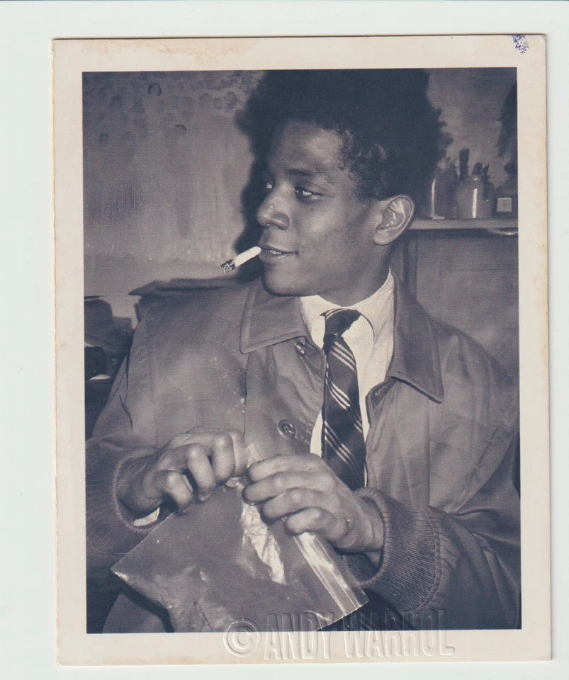 Foto retrato de Andy Warhol © sello 8,5x10,5 cm estilo Polaroid arte vintage Foto 1 de 1