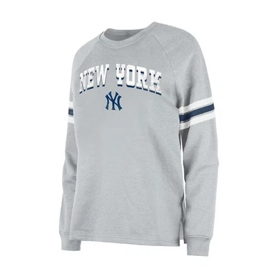 MLB Womens Long Sleeve Pullover New York Mets Grey Size XL - Image 1 of 4