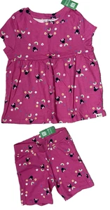 Neu mit Etikett Gap For Good Größe 5 Disney Minnie Mouse passende Shorts Set 100 % Baumwolle - Bild 1 von 5