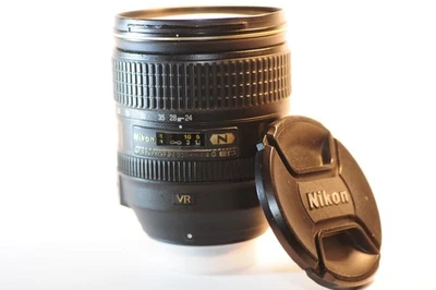 Nikon N AF-S Nikkor 24-120mm f/4 G ED VR FX lens READ for F5 D850 D780 D750 Z7 - Image 1 of 4