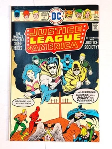 Justice League of America #124 DC Comics November 1975 F/F- JSA Appearance - Picture 1 of 3