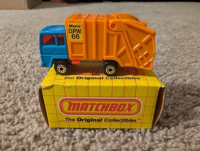 Vintage 1983 Matchbox Superfast Refuse Truck #36 New in box - Image 1 of 4