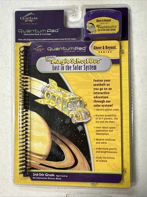 Quantum Leap LeapFrog The Magic School Bus Lost in the Solar System Science Book - Image 1 of 2