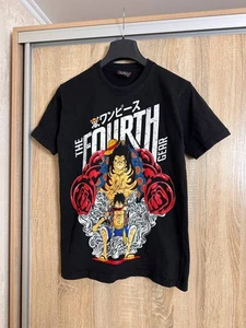One Piece Gear Forth Monkey Luffy Anime Vintage T Shirt Mens Size S Black - Picture 1 of 13