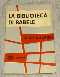 LA BIBLIOTECA DI BABELE JORGE L.BORGES I GETTONI 1955 OTTIMO - Foto 1 di 5