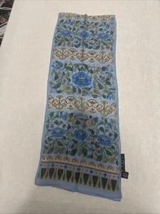 Vintage Schal Seide 12x62" - Bild 1 von 6