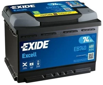 EXIDE Starterbatterie EXCELL EB740 - Bild 1 von 3