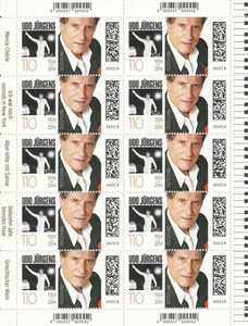 BUND 10er-Bogen Bund Mi. 3927 postfrisch UDO JÜRGENS - Bild 1 von 1