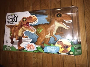 ZURU Robo Alive T-Rex Robotic Pet with Dino Sounds and Glow Scars "SEALED" - Picture 1 of 11