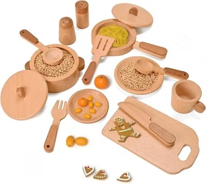 Mont Pleasant Wooden Montessori Toys Sensory Bin Toys for Toddlers - Picture 1 of 7