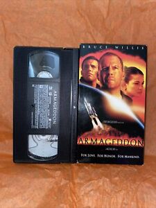 Armageddon (VHS, 1998) Bruce Willis-A Michael Bay Film