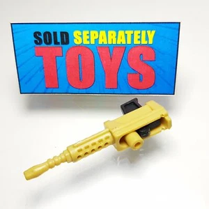 Transformers Energon Ironhide CAÑÓN DE HOMBRO pistola marrón amarillo accesorio arma - Imagen 1 de 11