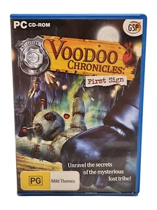 Voodoo Chronicles: First Sign PC CD ROM Computer Game - Free Postage - Picture 1 of 3