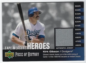 2002 UD Piece of History Baseball "Tape Measure Heroes" *Material Upick - Picture 1 of 24