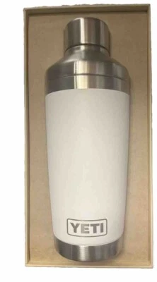 YETI 20oz Rambler  Cocktail Shaker - WHITE- NWT Rare! Ships FAST!! - Image 1 of 4