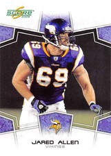 2008 Score Football Pick Your Card Complete Your Set