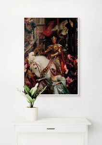 Frank Dicksee: The Two Crowns. Fine Art Giclee Museum Luxury Gift Print - Picture 1 of 2