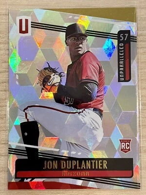2019 Panini Chronicles Unparalleled Jon Duplantier RC #30 "SQUARED" #d 02/25 !! - Image 1 of 2