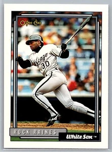 Rock Raines 1992 O-Pee-Chee BASEBALL #426 Chicago White Sox HOF - Picture 1 of 2