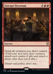 MTG - DISRUPT DECORUM - Battle for Baldur's Gate (R) - Picture 1 of 1
