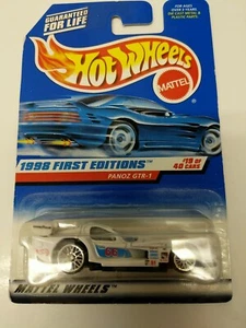 Hot Wheels Panoz GTR 1998 First Editions No. 19 of 40 #657 White - Picture 1 of 4