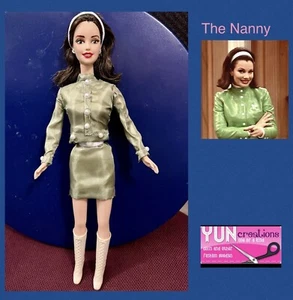 Ooak The Nanny Fran Fine Doll - Custom Handmade Collector Art barbie Inspired - Picture 1 of 9