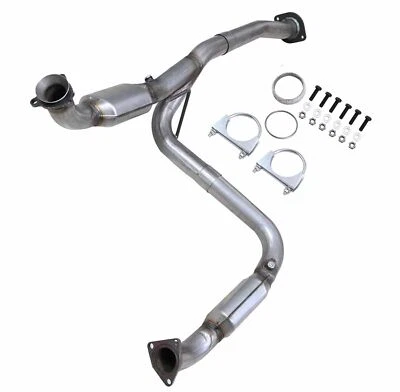 For Chevy SILVERADO 2500 HD V8 6.0L Y Pipe W/ TWO Catalytic Converters 2011-2017 - Imagem 1 de 4