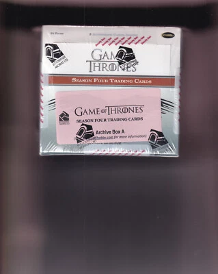 Game of Thrones Season Four  Factory Sealed Archive Box - Image 1 of 2