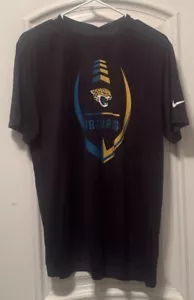 Jacksonville Jaguars Black Nike Icon Legend Performance T-Shirt NWT - Picture 1 of 5