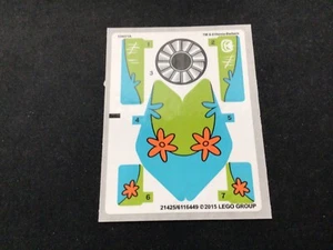 Lego Sticker Sheet Mystery Plane Scooby-Doo From Set 75901 - Picture 1 of 2
